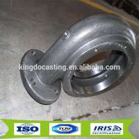 OEM Foundry Customized Ductile Iron GGG45 Casting Water Pump Housing