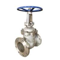 WCB SS304 316 handwheel gear type cast stainless steel flange gate valve