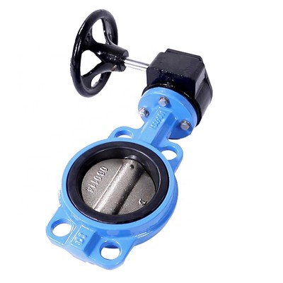 OEM service body casting gray/grey iron  PN10 wafer Butterfly valve