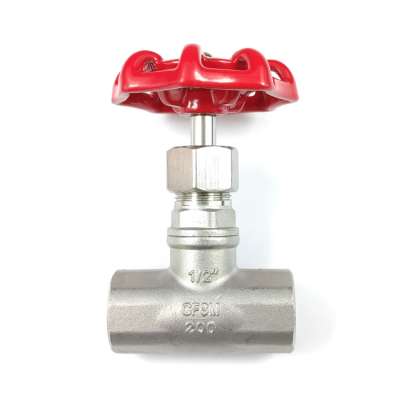 CF8 CF8M 304 316 Stainless Steel Threaded female B Type Water Globe Valve