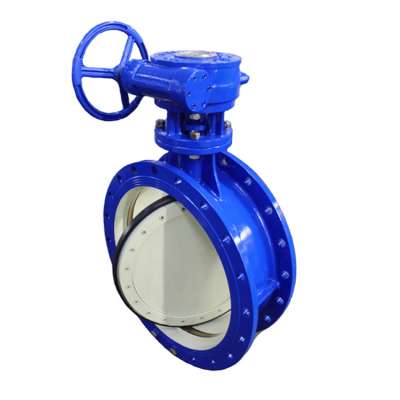 Double Flanged Soft Seal Ring Eccentric Butterfly Valve Weight